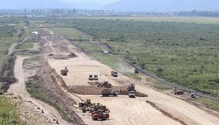 Circunvalación Oeste : comenzó la construcción de un puente