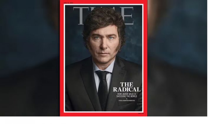 La revista Time eligió a Milei para la tapa de su última edición y analiza su “plan radical para transformar la Argentina”