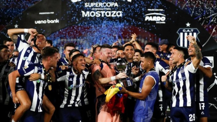 ¡Talleres campeón!: le ganó a River por penales 3 a 2 y se quedó con la Supercopa Internacional
