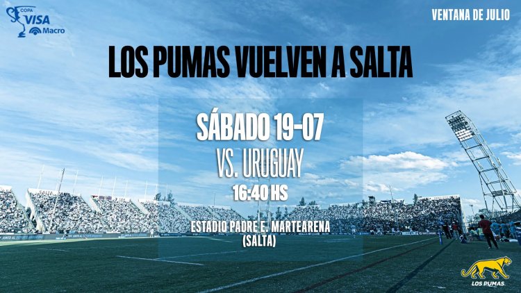 Vuelven Los Pumas a Salta: ¿cuánto costará ir a la cancha?